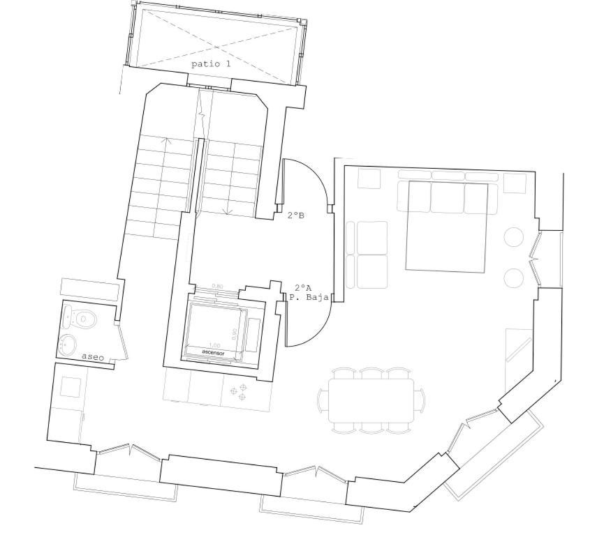 Hostly Acetres 2a-penthouse In Center-fibre-parking Opt Appartement